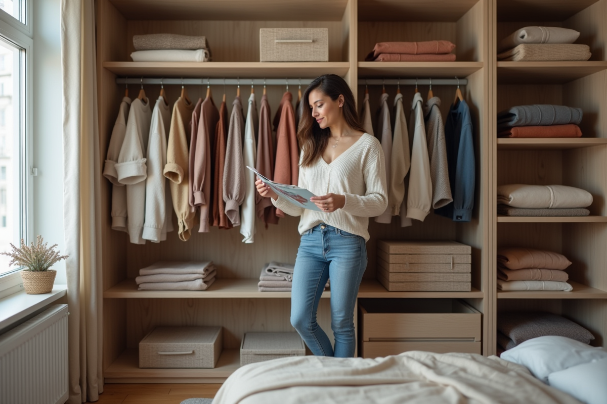 Organisation efficace de la garde-robe : astuces et conseils